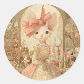 Adesivo Gatos – Retrato Artístico de Gato Vitoriano - MIss