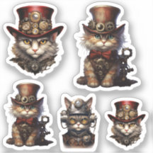 Gatos Steampunk