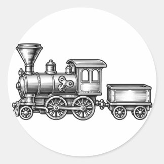 Adesivo Gaveta de brinquedo de trem vitoriano Stickers Ber