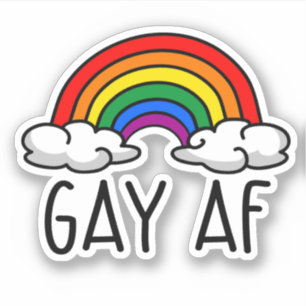 ADESIVO GAY AF