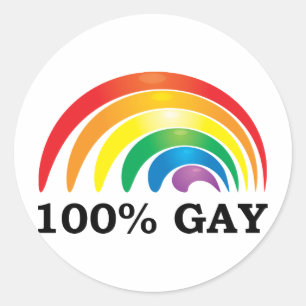 Adesivo Gay de 100%