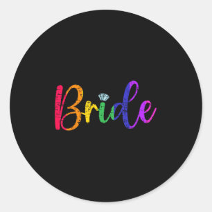 Adesivo Gay Lgbt Festa de casamento Brie Tee Bachelore