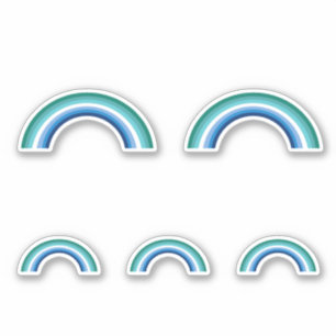 Adesivo Gay Mase Arco-Íris Azure