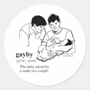 Adesivo GAYBY (Gay)