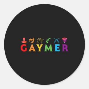 Adesivo Gaymer Divertido Orgulho Lgbt Gamer Gay Amante De 