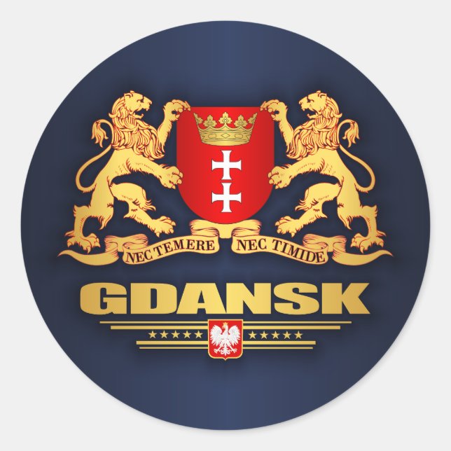 Adesivo Gdansk COA (Frente)