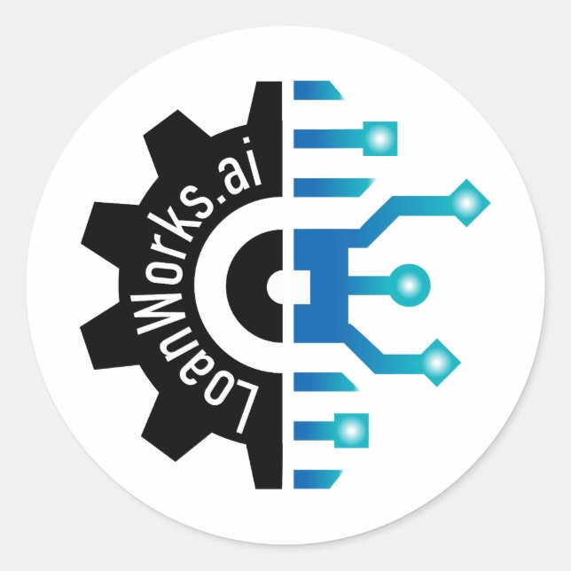 Adesivo Gear+ do LoanWorks (Frente)