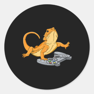 Adesivo Gecko de videogame do Dragão Lizard