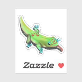 Adesivo Gecko do dia — território de solicitação