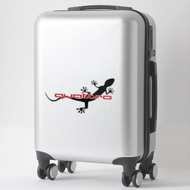 Adesivo Gecko - Preto (Mala)
