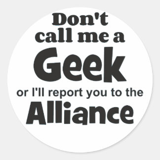 Adesivo Geek Alliance bf