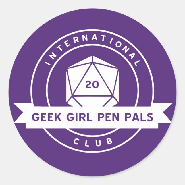 Adesivo Geek Caneta Pals Stickers (Frente)