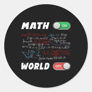 Adesivo Geeks Matemáticos Pi Day Math No Mundo Incrível Ne