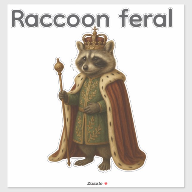 Adesivo Geft Stickers Raccoon (Folha)