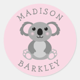 Adesivo Gelado de Urso Koala