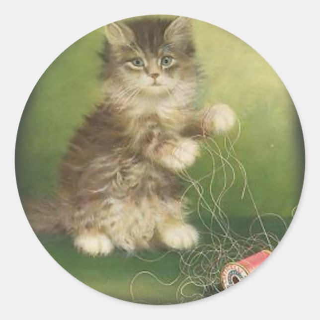 Adesivo Gelados de Kitten (Frente)