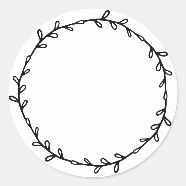 Adesivo Geléia Caseira Rústica Enlatada Preto Branco Escre (Frente)