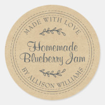 Geleia Caseira Rústica Kraft