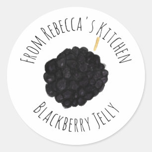 Adesivo Geléia de Blackberry Bramble da Cozinha Geléia
