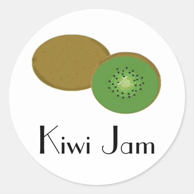 Adesivo Geleia de Kiwi (Frente)