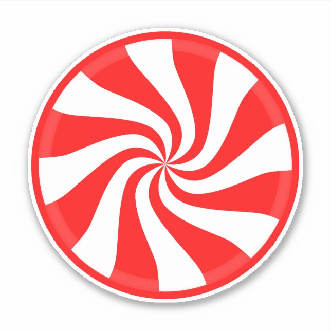 Adesivo Geleiras de hortelã-pimenta (Frente)