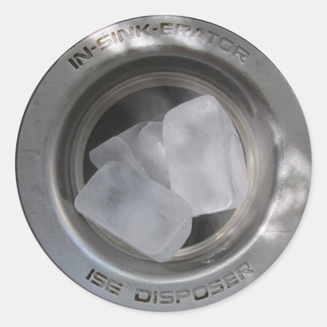 Adesivo Gelo no lixo (Frente)