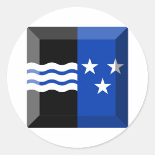 Adesivo Gema da bandeira de Aargau