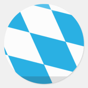 Adesivo Gema da bandeira de Baviera