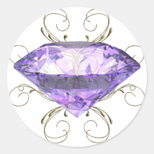Adesivo Gema Violeta, Roxa