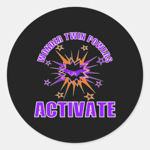 Adesivo Gêmeas Maravilhas Ativam Idênticas E Fraternas