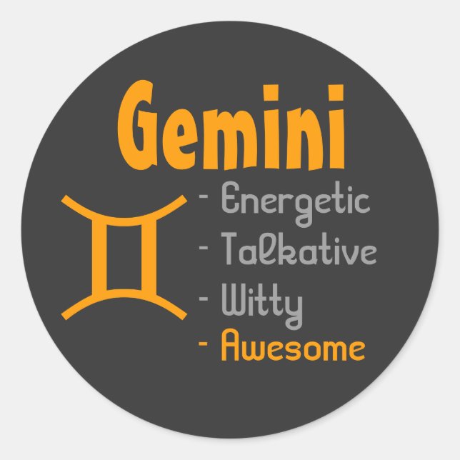 Adesivo Gemini (Frente)