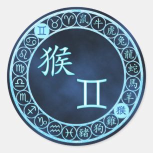 Adesivo Gemini/Macaco