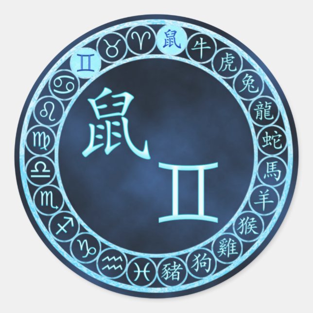 Adesivo Gemini/Rat (Frente)