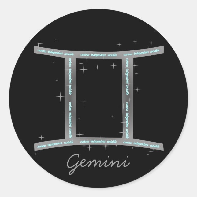 Adesivo Gemini Sticker (Frente)