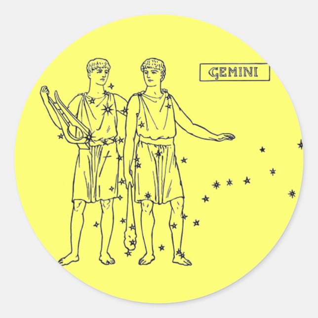 Adesivo Gemini Sticker (Frente)