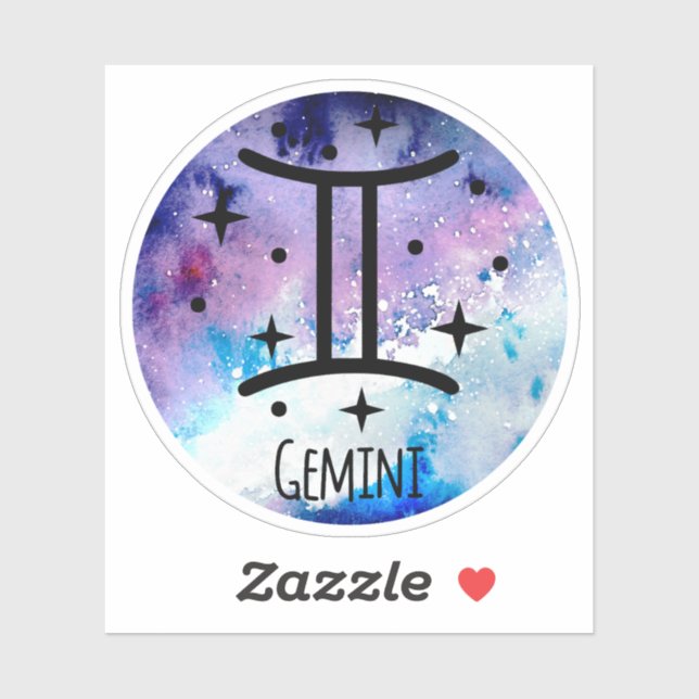 Adesivo Gemini Sticker (Folha)