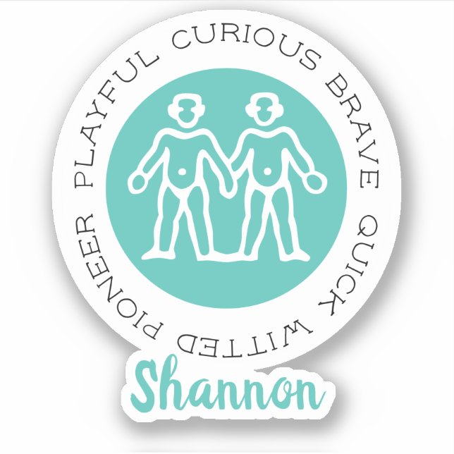 Adesivo Gemini Sticker (Frente)