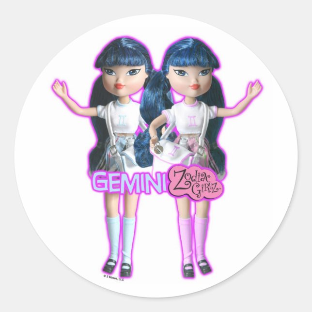 Adesivo Gemini Stickers (Frente)