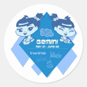 Adesivo Gemini Stickers