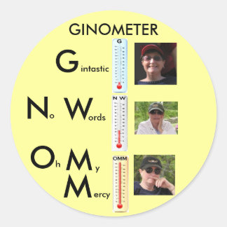 Adesivo Gemômetro 3, OMM, Ginometer Medium, NW, Ginny G...