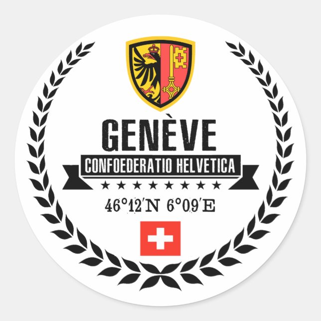 Adesivo Genebra (Frente)