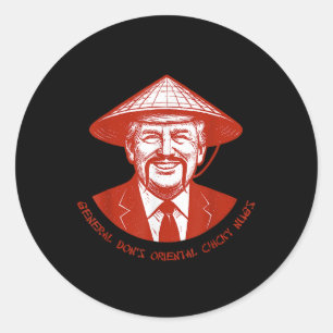 Adesivo General Dons Engraçado Oriental Chicky Nugs Dizend