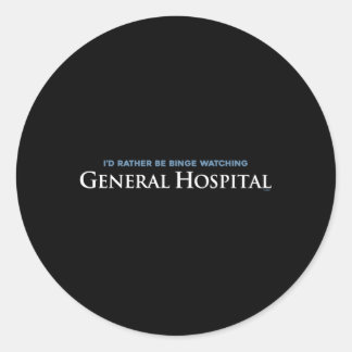 Adesivo General Hospital Binge Watching