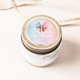 Adesivo Gênero do sorvete Revela o que é a colher