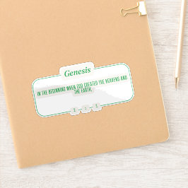 Adesivo Gênesis 1:1