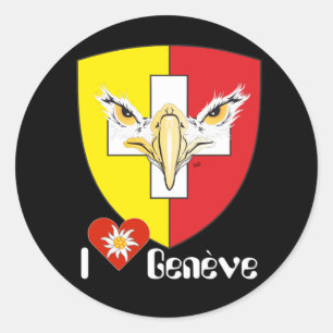 Adesivo Genève Schweiz Suisse Svizzera Aufkleber