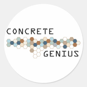Adesivo Gênio concreto