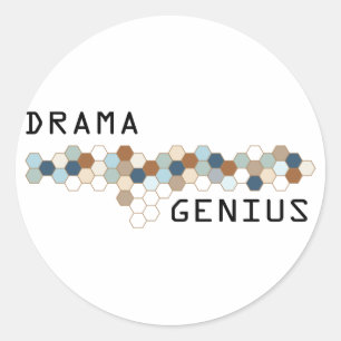 Adesivo Gênio do drama