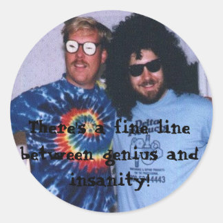 Adesivo Genius Insanity Sticker (Pequeno)