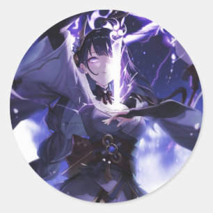 Adesivo Genshin impact Baal #1